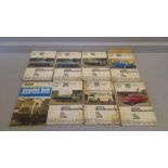 13 Volumes - Jack Brabham's Car Cards, Observer's Books, The Cassell Book Of The Austin A40 Etc