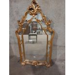 A Gilt Hall Mirror