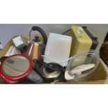 A Box Including Toaster, Kettles, Jug etc