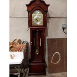 A Windsor Mahogany Grandfather Clock