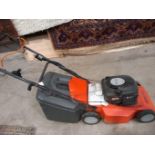 A Husqvarna Petrol Lawnmower