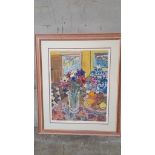 A Print 'Anemones' By Lorraine Platt 95/275 + Certificate Of Authenticity