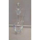 A Glass Claret Jug Decanter