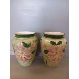 3 Summer Collection Vases (1 Damaged)