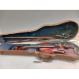 A Violin In Case (Distressed)