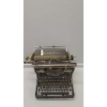 A Vintage Underwood Typewriter