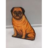 A Stand Up Pug Display Piece