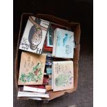 Box Of Books - Wild Flowers, Butterflies, Birds Etc