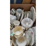 Box Including Assorted Teaware Etc