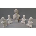 5 Miniature Busts