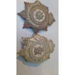 2 Military Hat Badges (Cheshire Regiment), Quantity Cuff Links Etc
