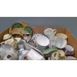 Box Of Assorted China Etc