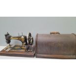 Singer Sewing Machine In Case