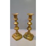 Pair Of Brass Candlesticks