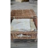 A Wicker Picnic Basket