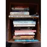 Box Of Books - Maps, Gardening, Embroidery Etc