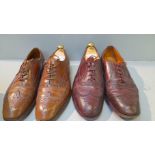 4 Pairs Of Gents Shoes & Trees