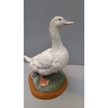 Border Fine Arts - Farmyard Duck Model No A0126 By Russell Willis