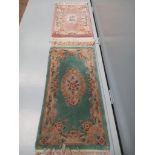 3 Fireside Rugs (Green, Pink & Brown)