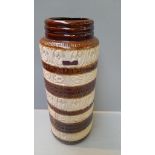 German Brown Glazed Vase (Scheurich)