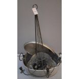 Aluminium Large Pan, Jam Pan & Chandelier