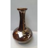 Large Copper Coloured Vase