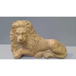 Stone Lion Doorstop