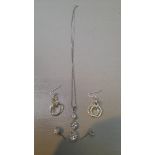 2 Pairs Earring & Necklace