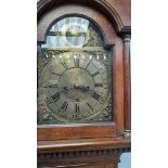 Oak Longcase Clock With Brass Dial (Blacket & Wallace)