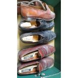 5 Pairs Of Men's Shoes & Trees