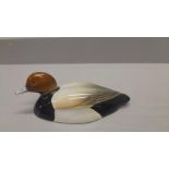 Beswick Peter Scott 'Pochard' Signature Mark