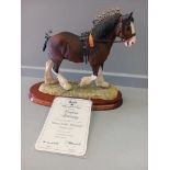 Border Fine Arts 'Victory At The "Highland"' Model No L149D By Anne Wall Limited Edition 470/950 On