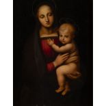 RAFFAELLO SANZIO DA URBINO (NACHFOLGER) MADONNA DEL GRANDUCA (1506)