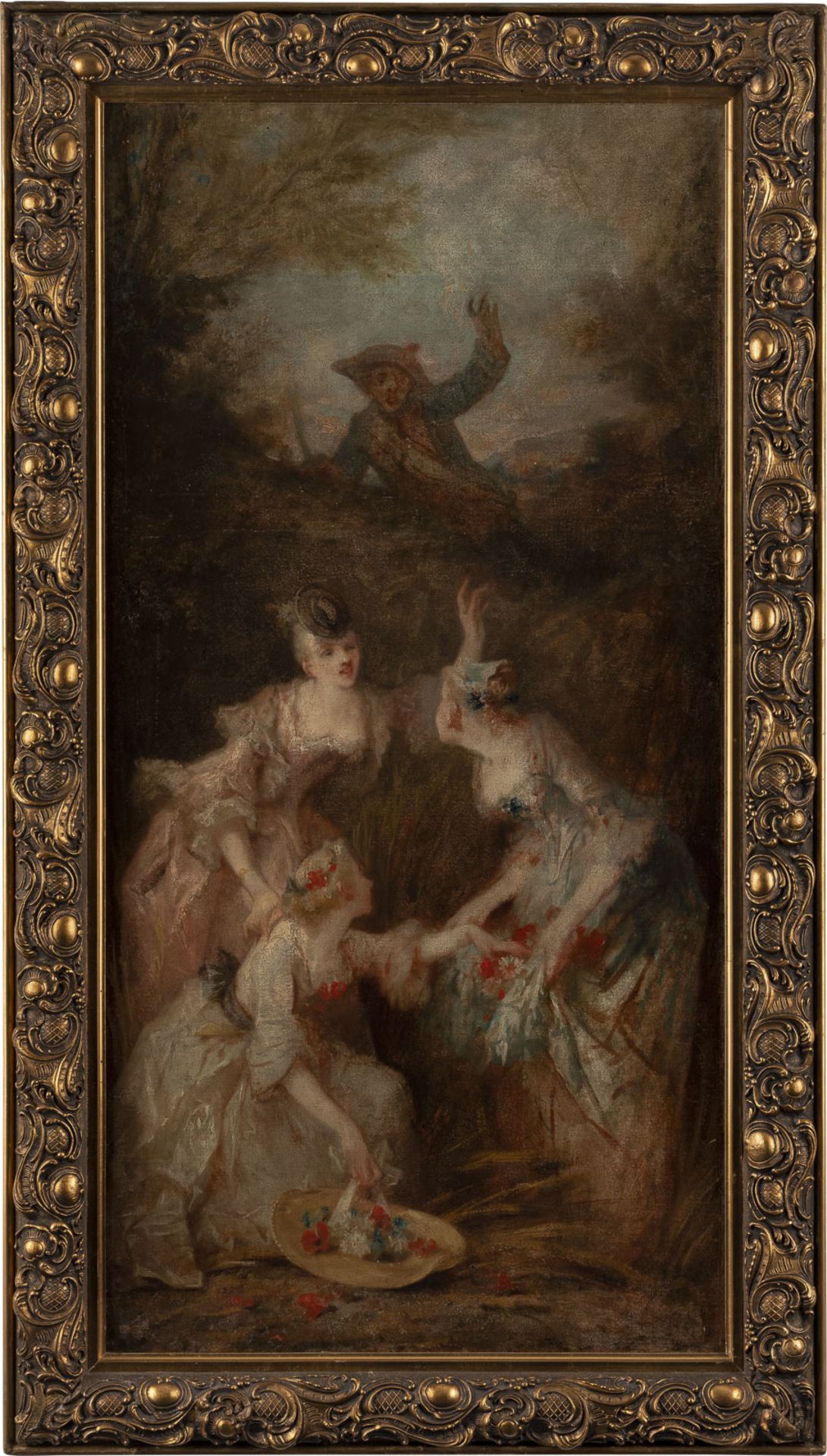 JEAN-HONORÉ FRAGONARD (ATTR.) DIE ÜBERRASCHUNG - Bild 2 aus 3