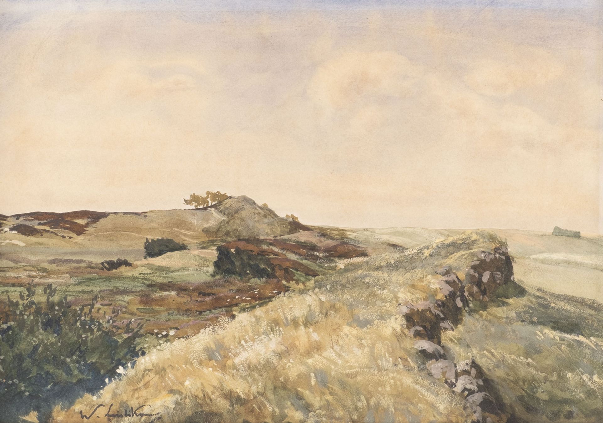 WALTER LEISTIKOW, KUESTENLANDSCHAFT