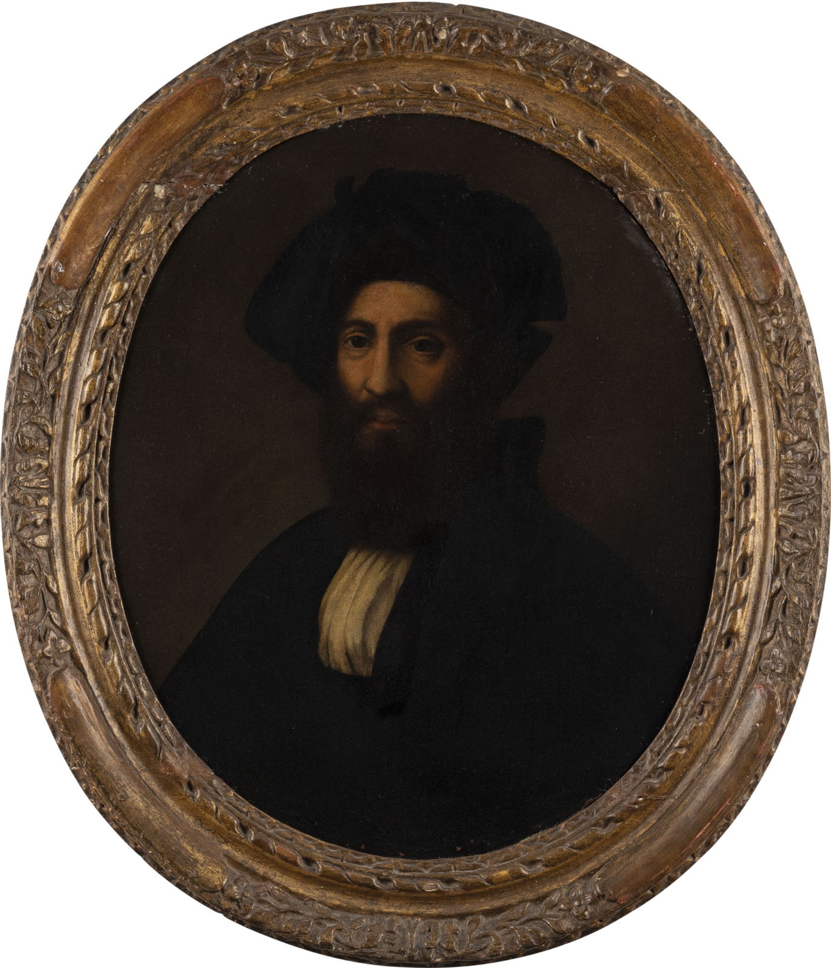 RAFFAELLO SANZIO DA URBINO (RAFFAEL) (NACHFOLGER DES 16./17. JH.) PORTRAIT DES BALDASSARE CASTIGLION - Bild 2 aus 3