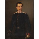 DEUTSCHER PORTRAETIST, BILDNIS EINES JUNGEN MANNES IN DER UNIFORM DES KAISER ALEXANDER GARDE-GRENADI