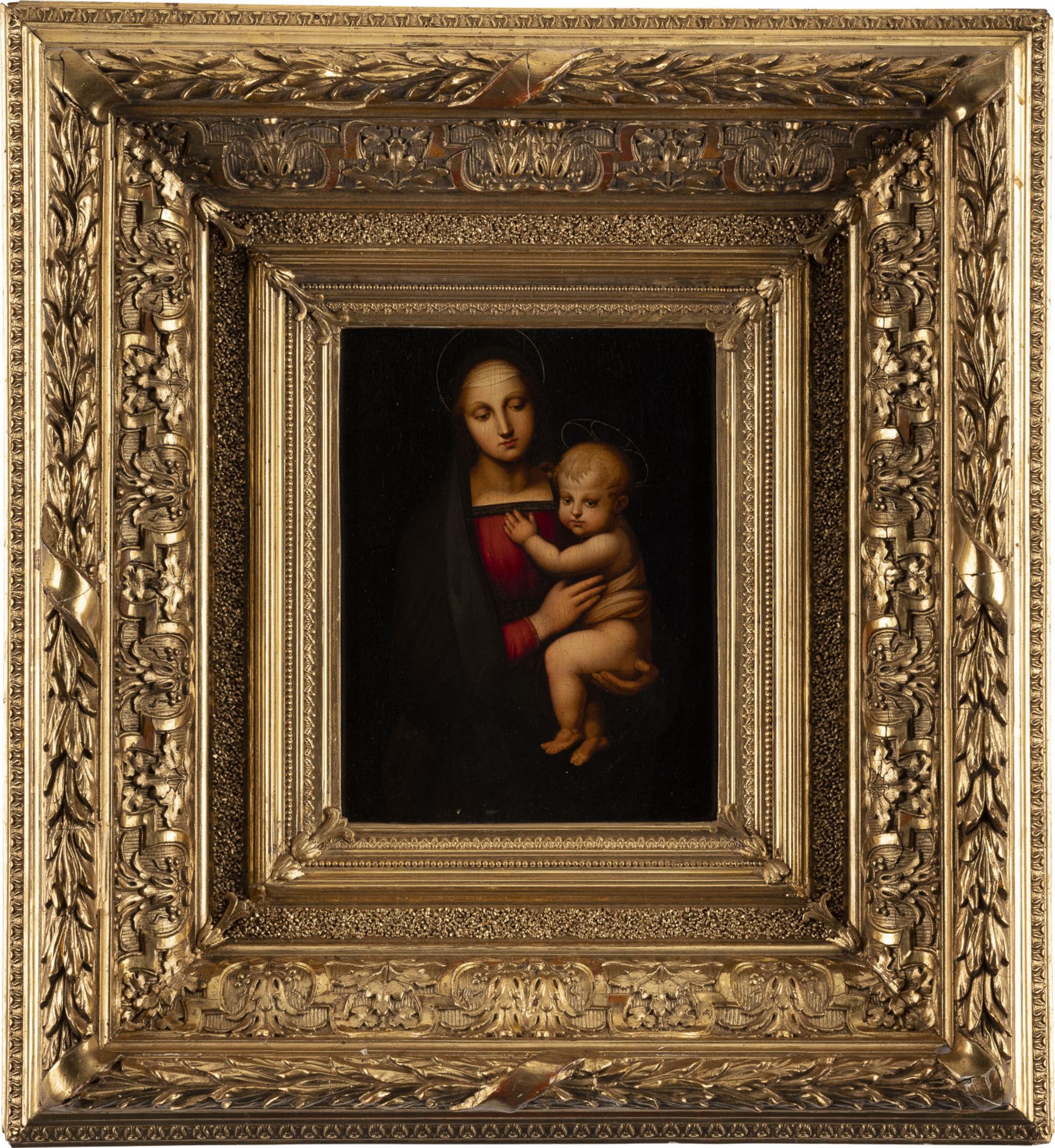 RAFFAELLO SANZIO DA URBINO (NACHFOLGER) MADONNA DEL GRANDUCA (1506) - Bild 2 aus 4