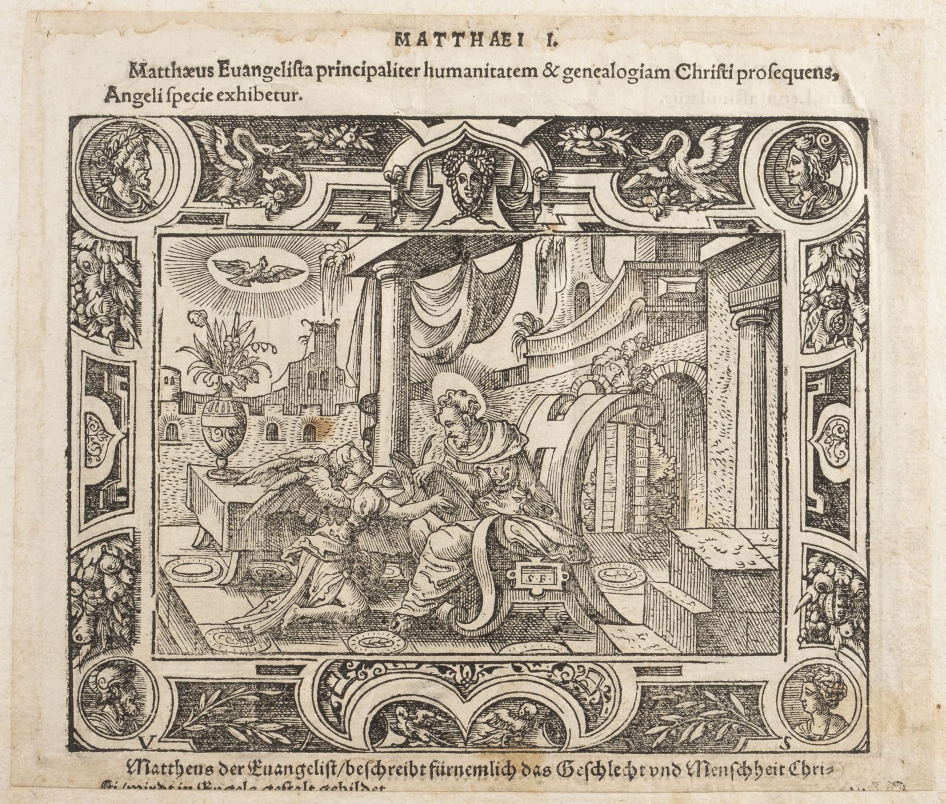 'BIBLISCHE FIGUREN DESS NEUWEN TESTAMENTES GAR KÜNSTLICH GERISSEN (....)' (1562) - Image 3 of 3