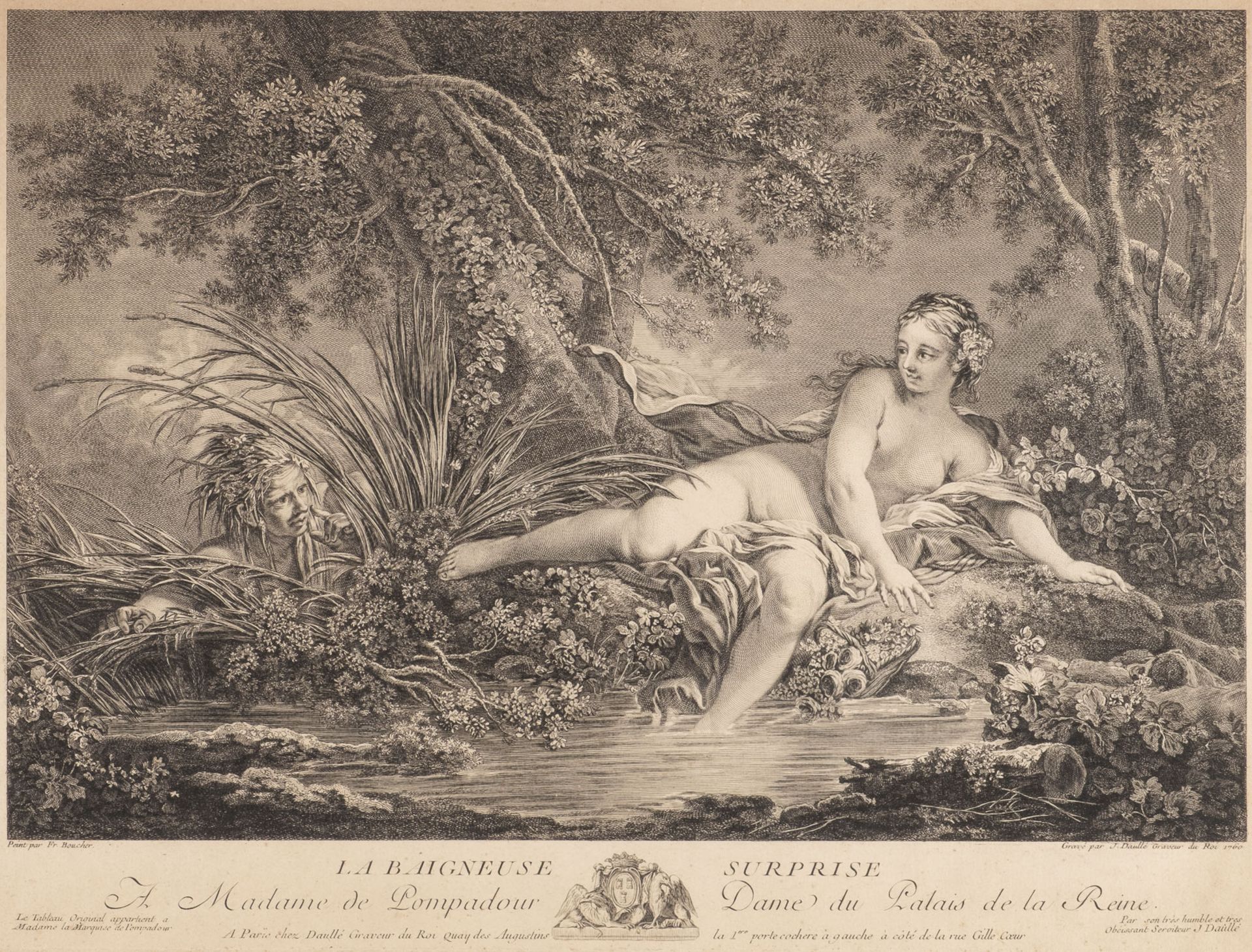 ZWEI GRAFIKEN NACH GEMÄLDEN VON PIERRE ANTOINE BAUDOUIN UND FRANCOIS BOUCHER - Image 3 of 3