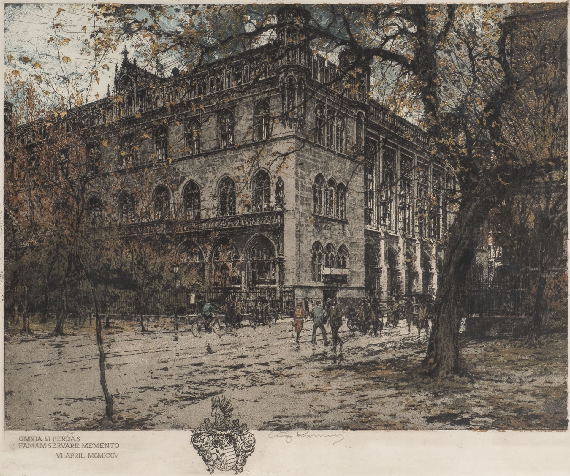 ANSICHT DER BRESLAUER BÖRSE (1924)