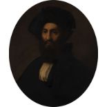 RAFFAELLO SANZIO DA URBINO (RAFFAEL) (NACHFOLGER DES 16./17. JH.) PORTRAIT DES BALDASSARE CASTIGLION