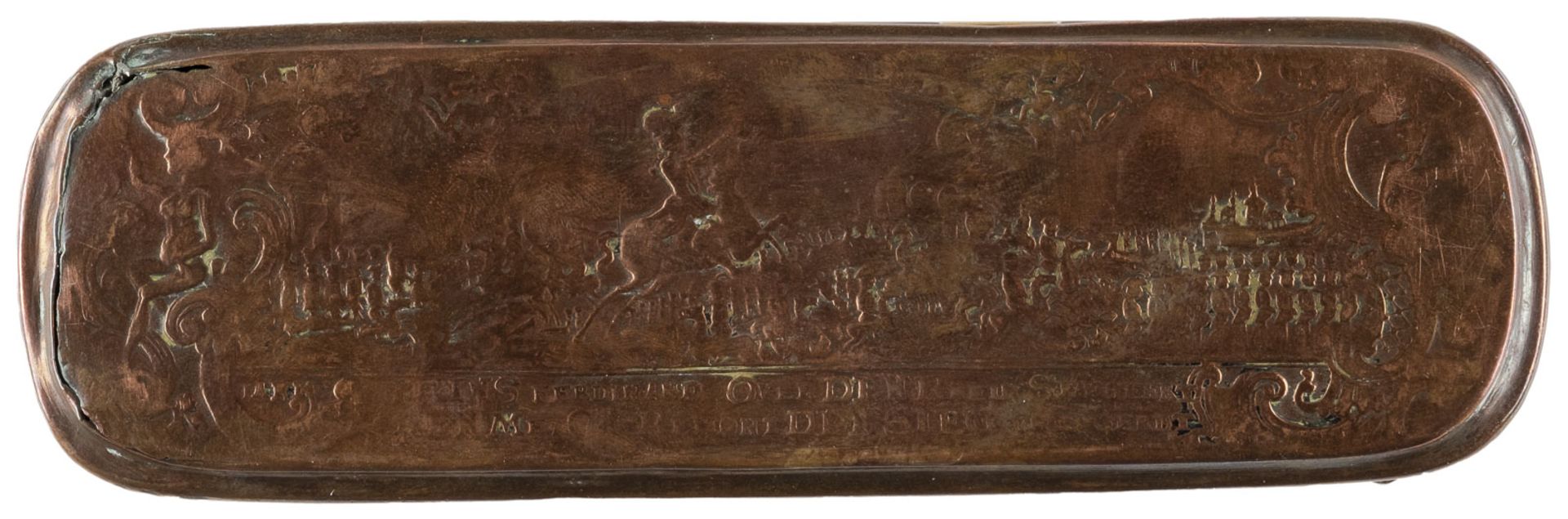 ISERLOHNER TABAKSDOSE MIT 'FERDINAND VON BRAUNSCHWEIG' UND 'SCHLACHT BEI KREFELD 1758' - Bild 3 aus 3