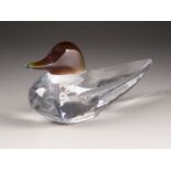 GLASSKULPTUR 'ENTE'