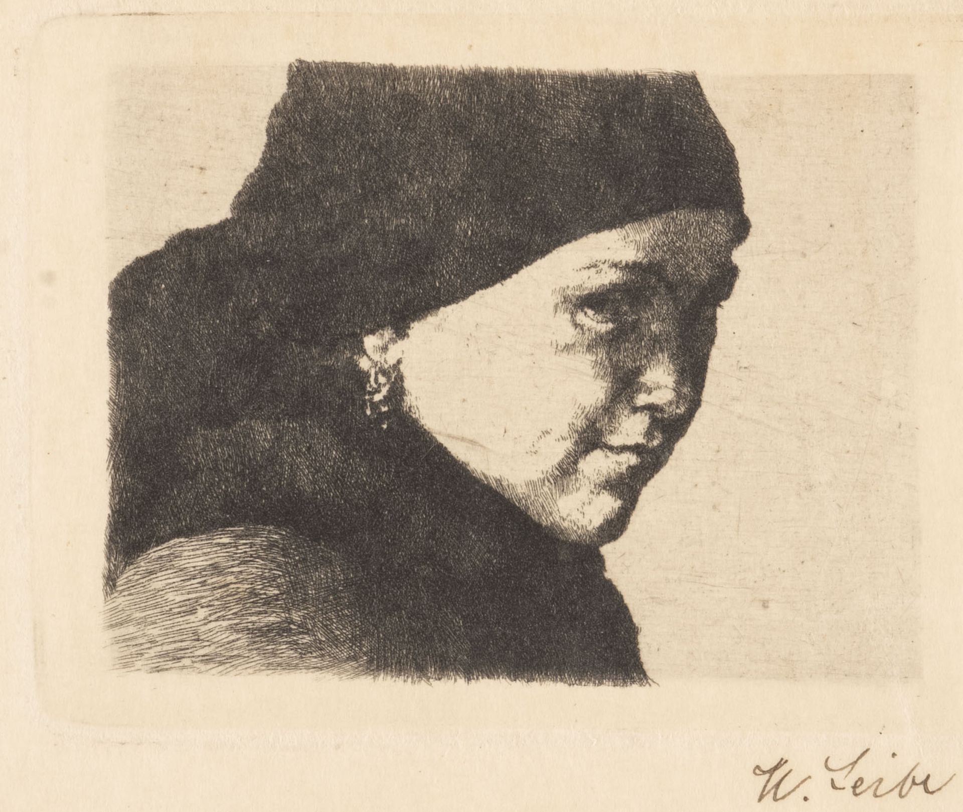 BILDNIS DER THERESE BAUER (UM 1875-77)