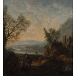 GIACOMO FRANCESCO ZUCCARELLI (ATTR.) LANDSCHAFT MIT RASTENDEM LIEBESPAAR