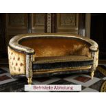 Großes 'Versace'-Sofa mit Samtbezug