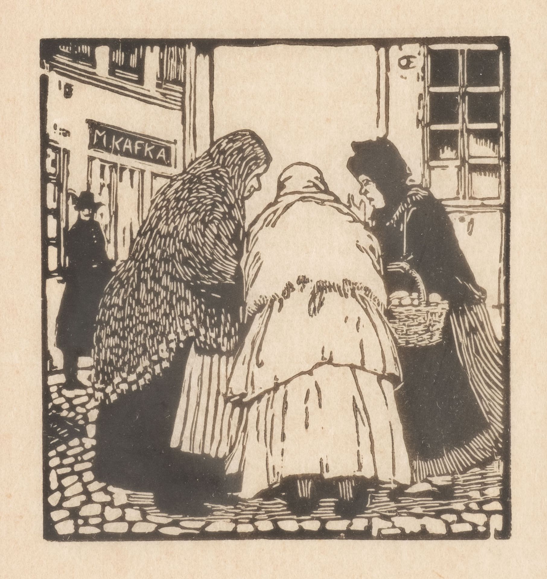 EMIL ORLIK, ZWEI ARBEITEN 'AUS LONDON' (CA. 1896) UND 'KLATSCHWEIBER IN PRAG' (CA. 1897) - Image 2 of 2