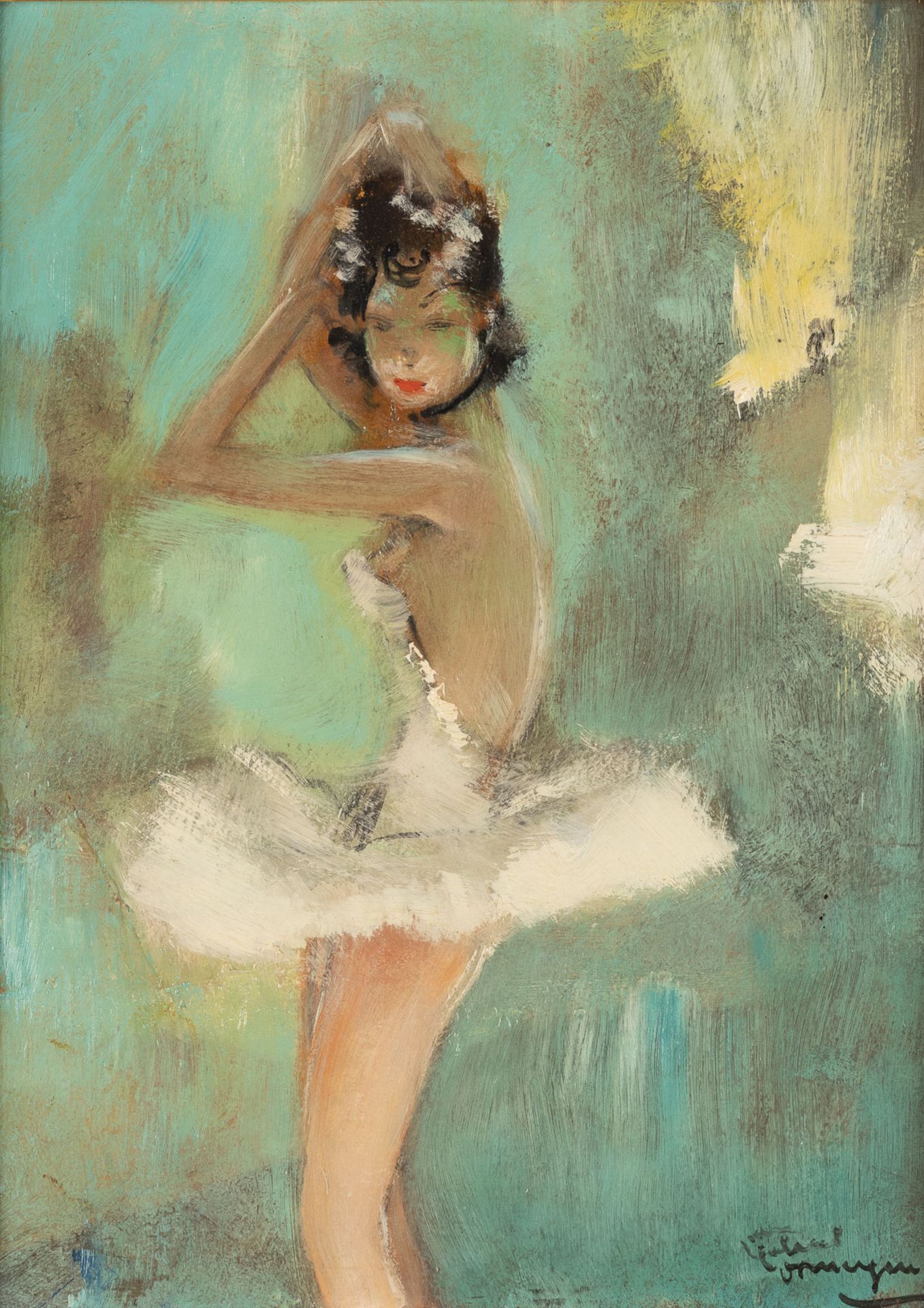 JEAN GABRIEL DOMERGUE, BALLERINA