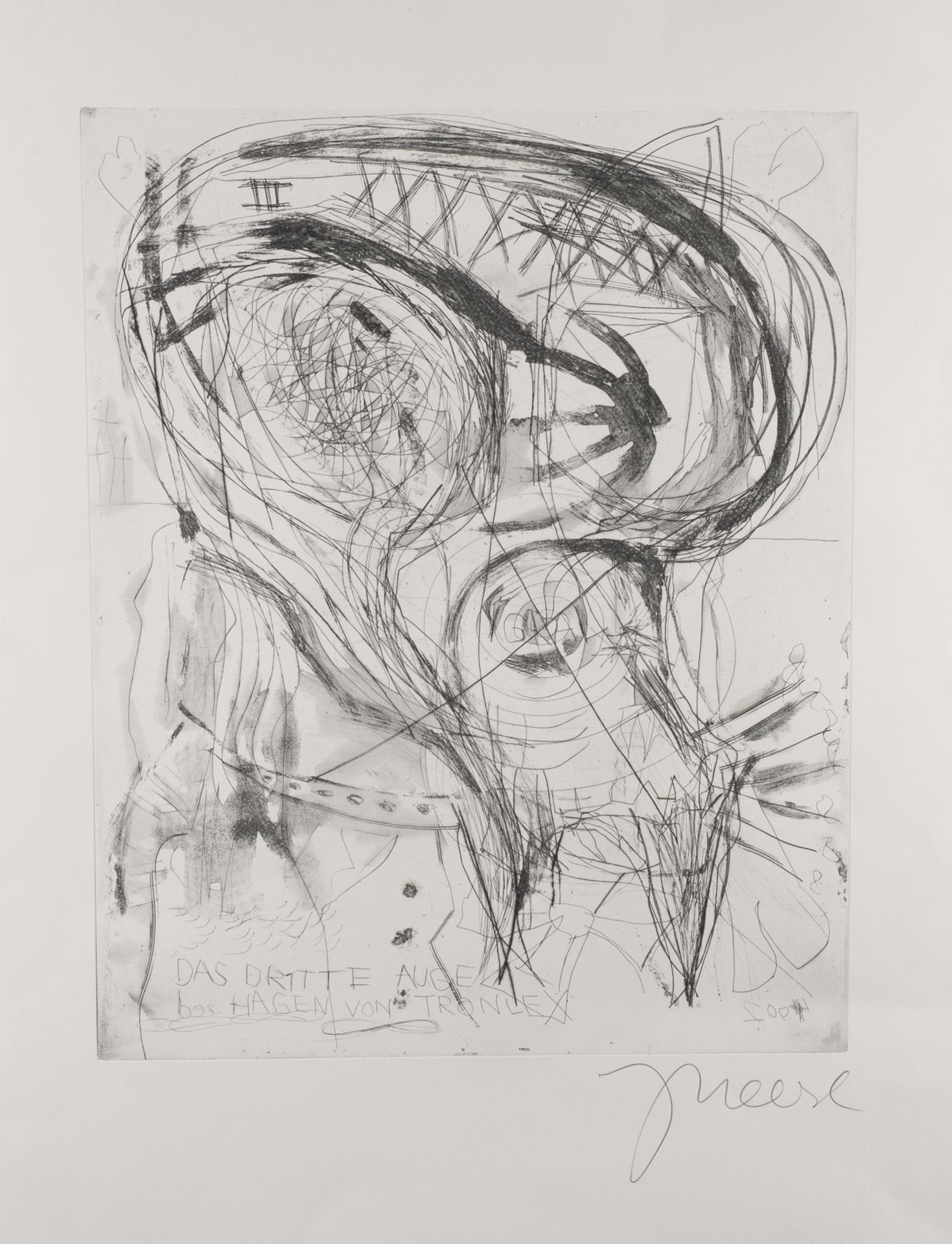 JONATHAN MEESE, 'DAS DRITTE AUGE DES HAGEN VON TRONJE X' (2004)